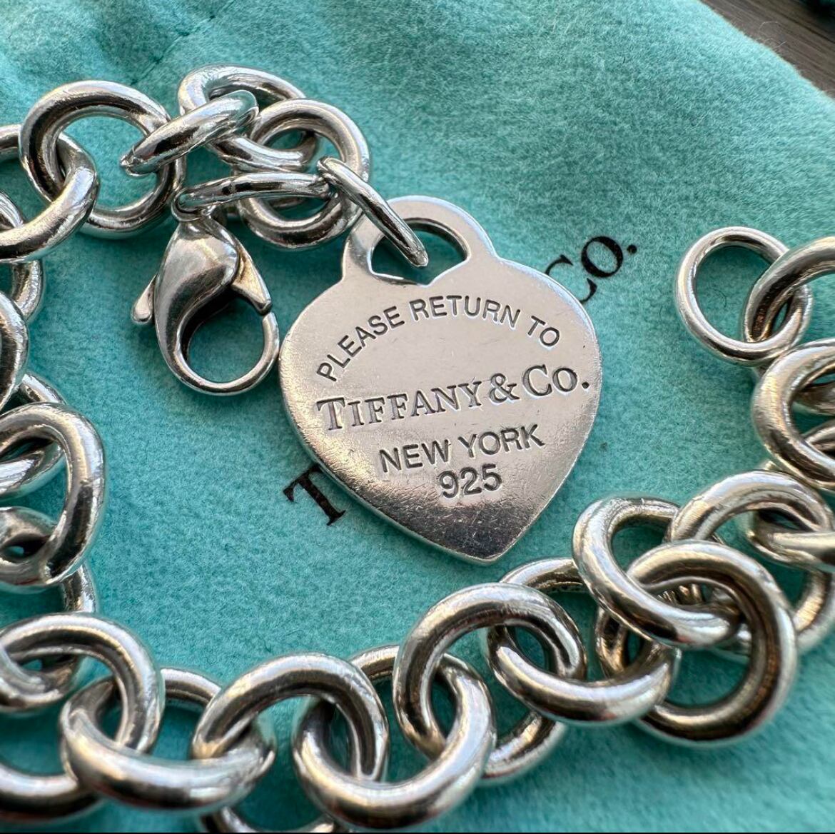 Tiffany リターントゥティファニー シルバー 925 ブレスレット ハート