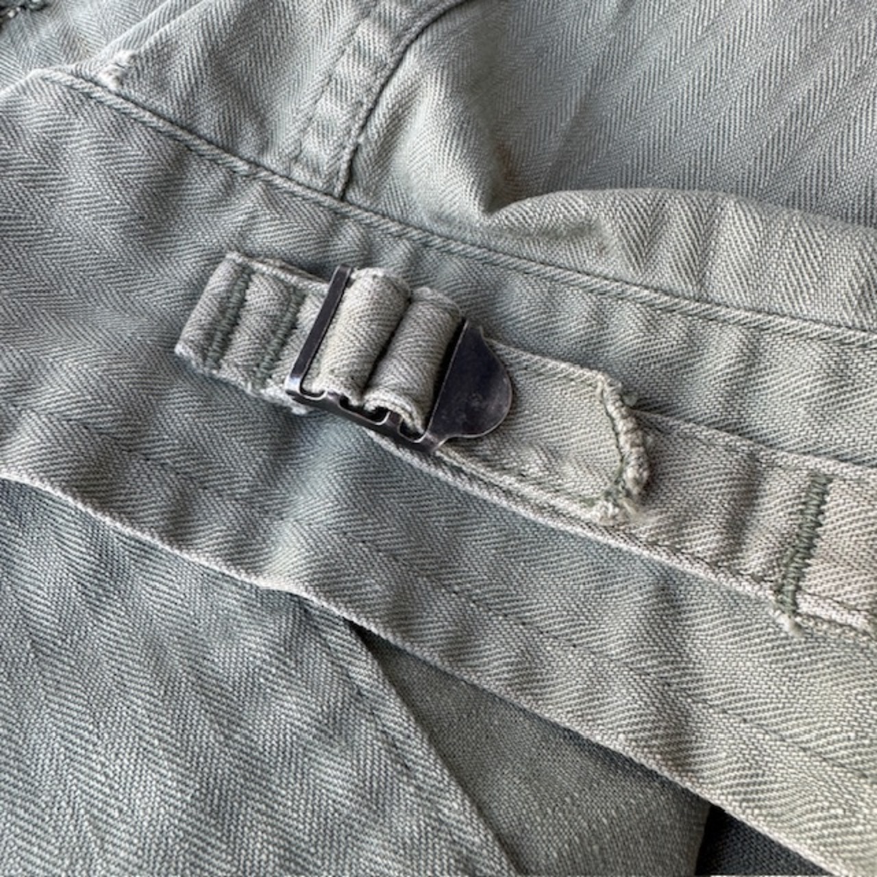 US Army M-41 HBT Shirt Jacket 46R 40s 画像7