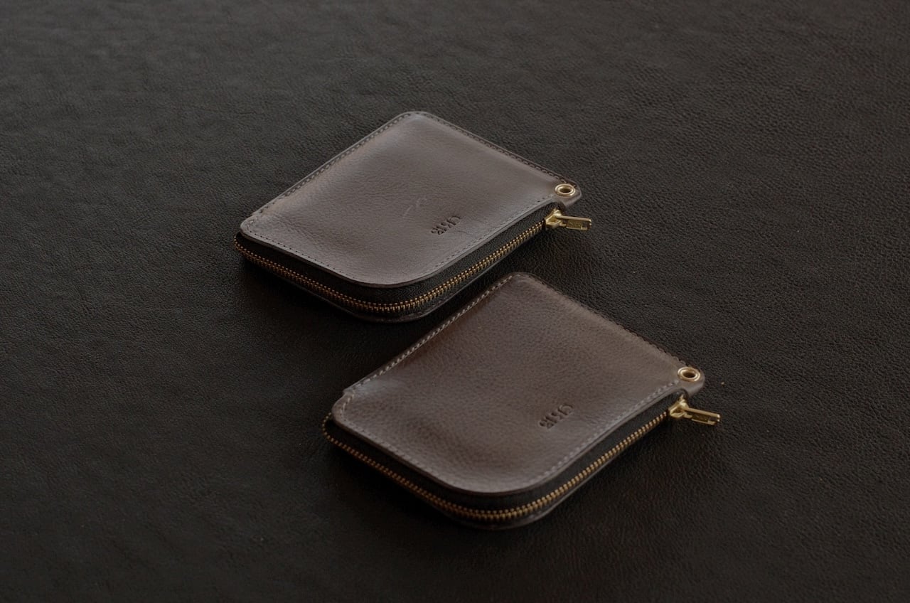 イタリアンレザー ペライチLファスナーウォレット