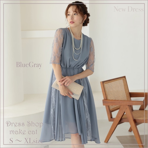 New Dress★ SALE【即納】結婚式 ワンピース パーティードレス 大きいサイズ 小さいサイズ ロング 袖あり 春 夏 秋 冬 パーティドレス 二次会 謝恩会 大学生 レース 成人式 同窓会 体型カバー 服装 入学式 卒業式 マタニティー 他と被らない 20代 30代 40代 50代 母 ママドレス 319104