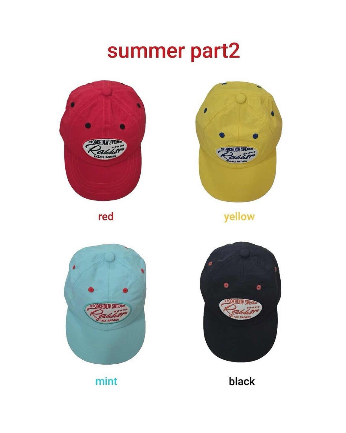 【予約】BYMIMI / パッチキャップ