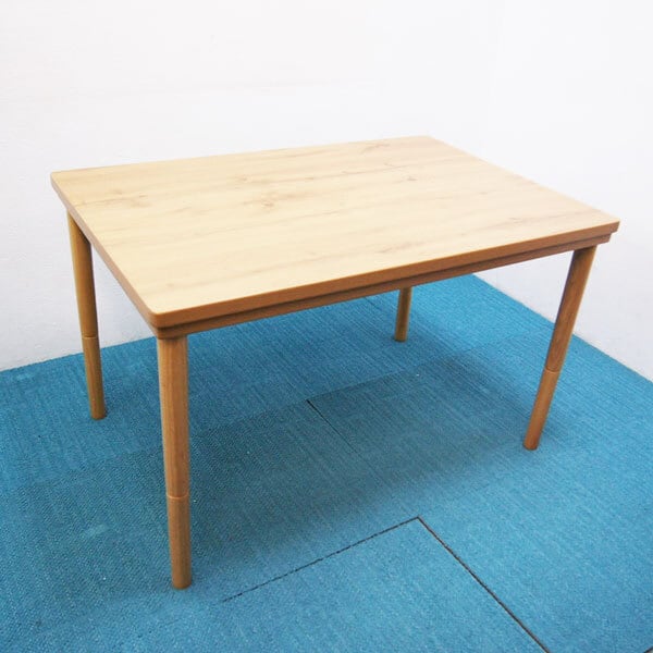 良品】MUJI 無印良品 木製サイドテーブルベンチ 板座 節あり EA51