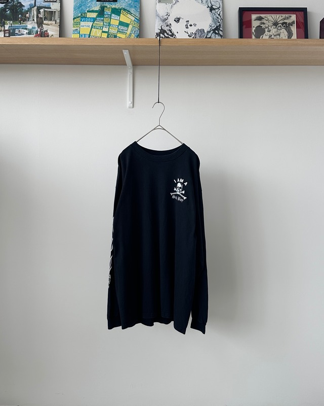 -Sick Boy Motorcycles- Vintage 00s XL Long Sleeve Print T-Shirt