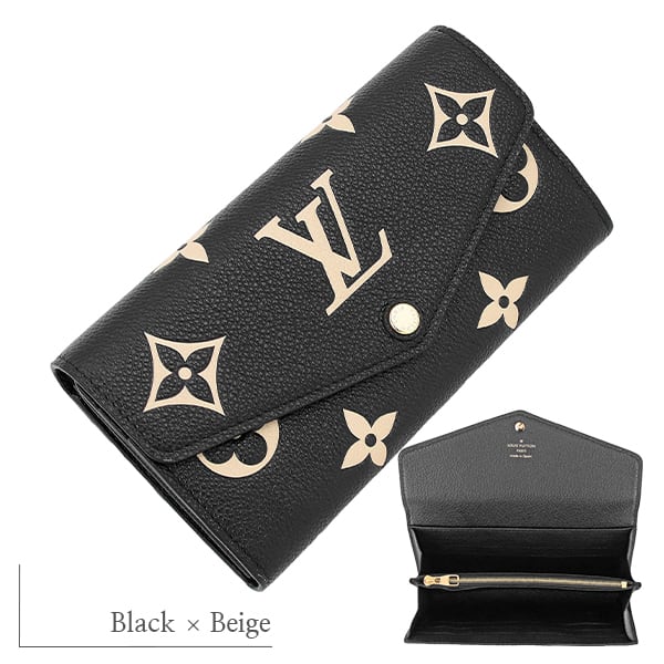 New LOUIS VUITTON ルイヴィトン ポルトフォイユ サラ モノグラム アン