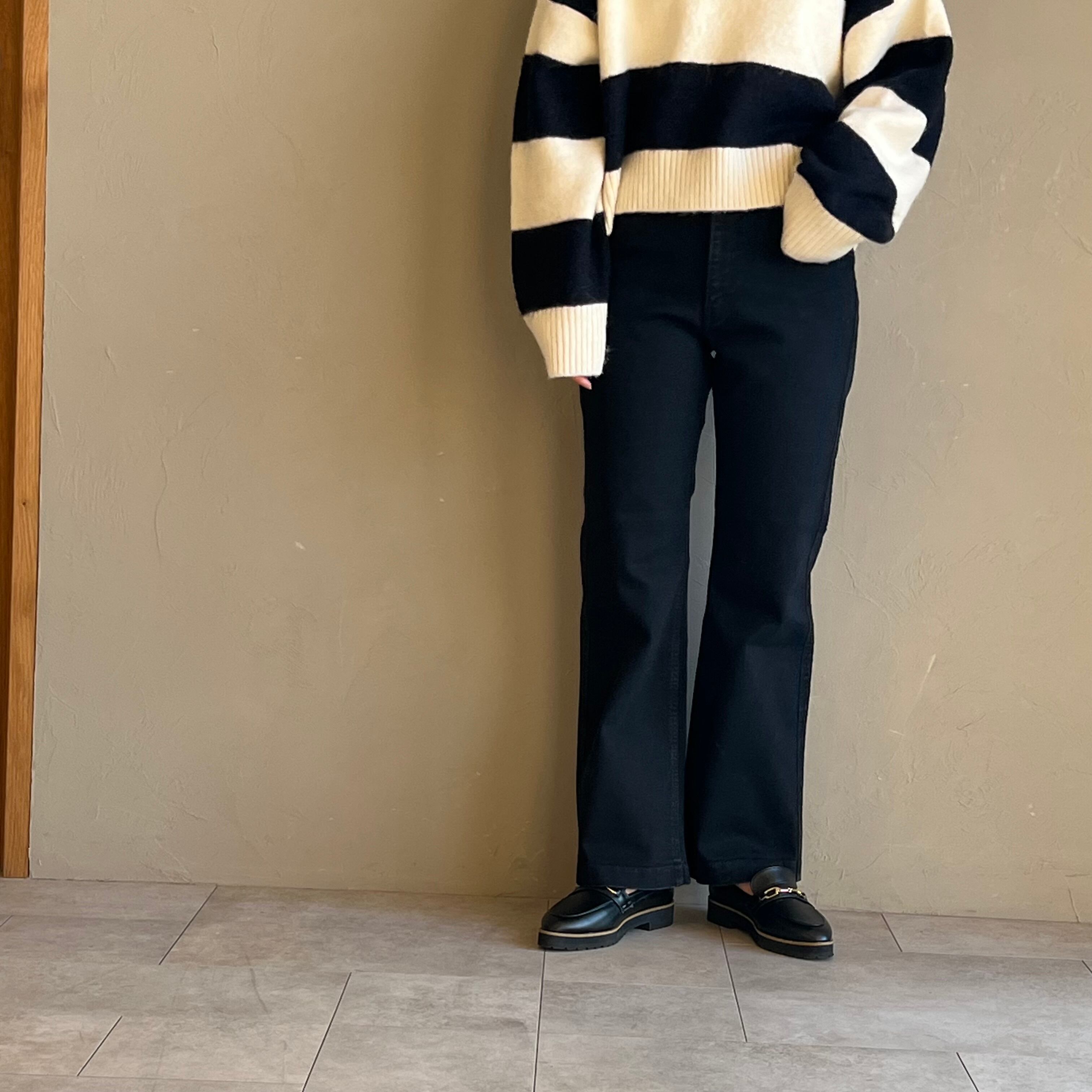 【 SERGE de bleu 】FIBER FLARE / BLACK FADE /25サイズ