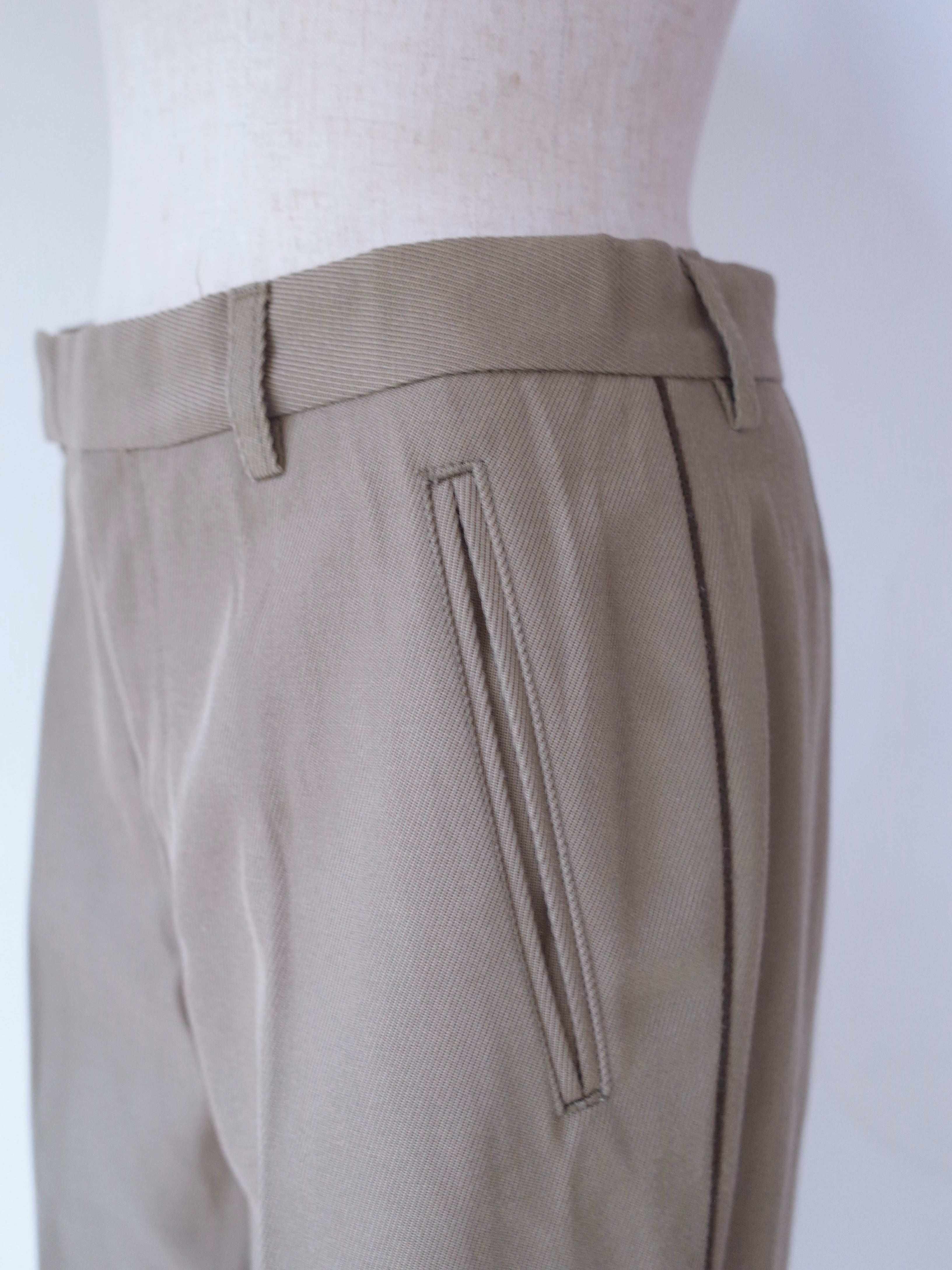 80s French military ceremony trousers | port.