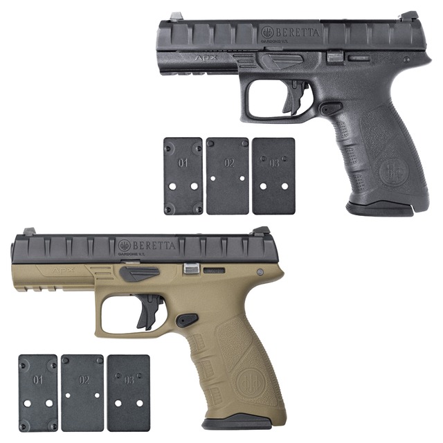 【KSC】 APX ガスブローバック BERETTA A640 BK/TAN