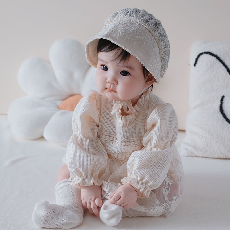 BABY】夏新作レースボンネット | 韓国子供服通販 - Baker