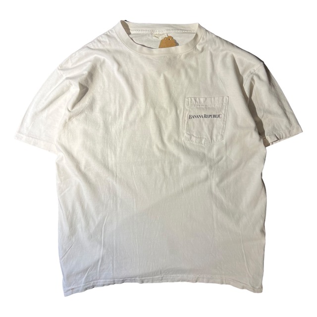 [90's]Banana Republic Print T-Shirt