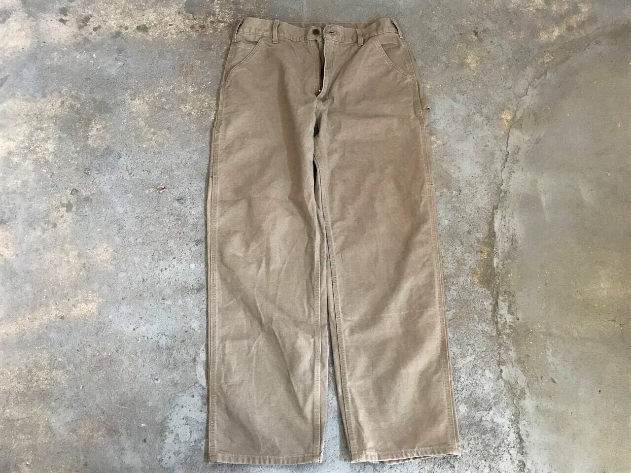 90s Carhartt duck fabric painter pants MADE IN USA