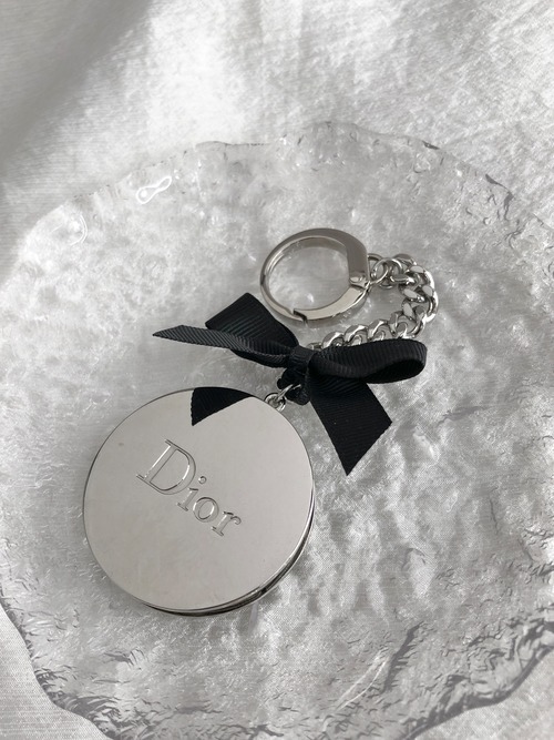 Christian Dior クリスチャン ディオール チャーム シルバー バッグハンガー vintage ヴィンテージ オールド yjmmyp