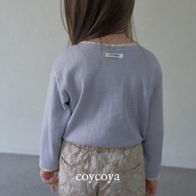 «sold out»«coycoya» エミリートップス 3colors