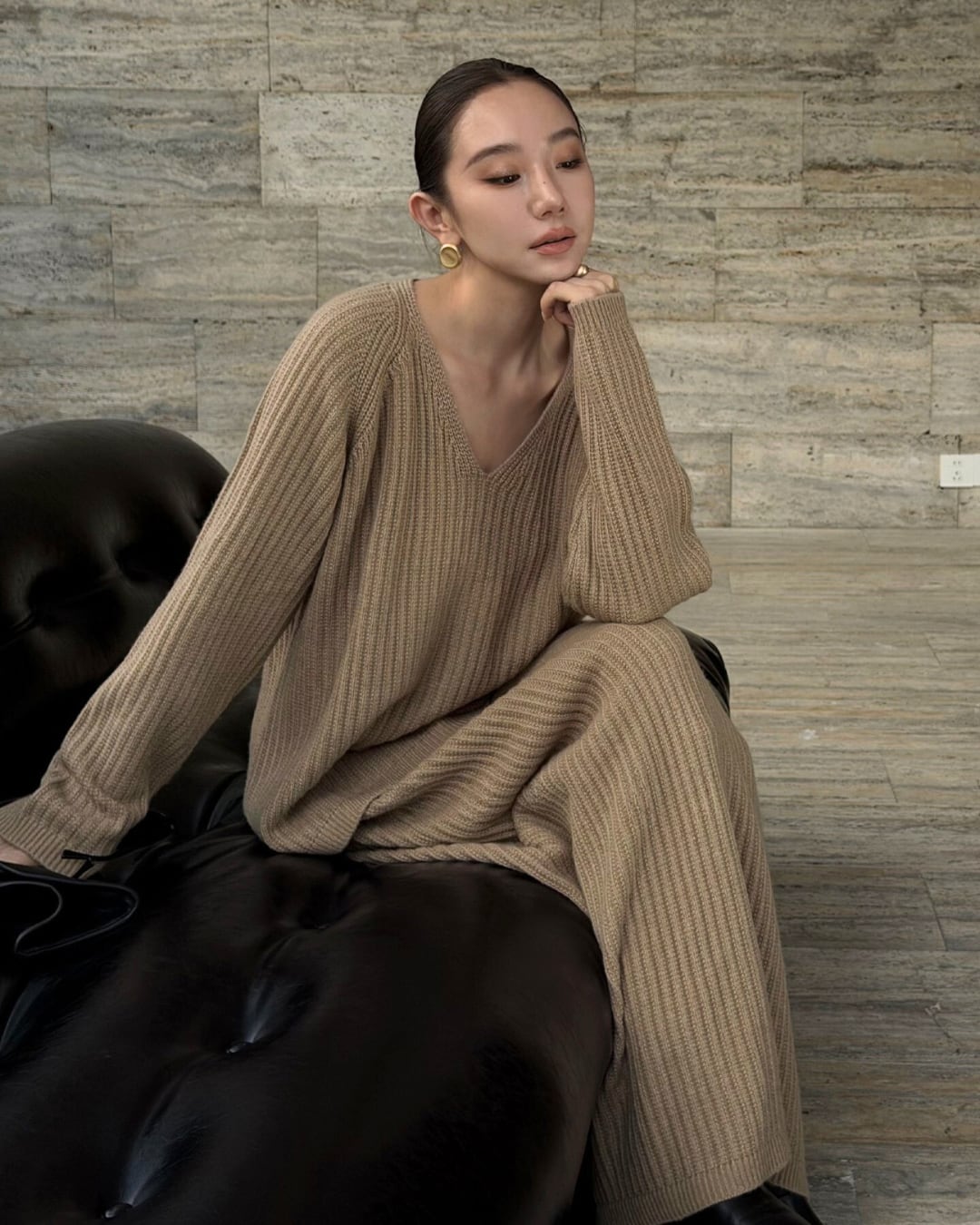 ニットセットアップ A25240