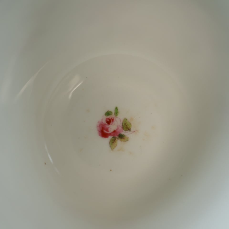 英国ミントンminton 薔薇と小花のガーランドが素敵なカップ＆ソーサーB