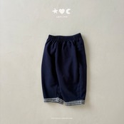 韓国子供服 / LALALAND / 26Autumn / ベベ チェック ラッパパンツ / 秋服 / ベビー *6M~18M*