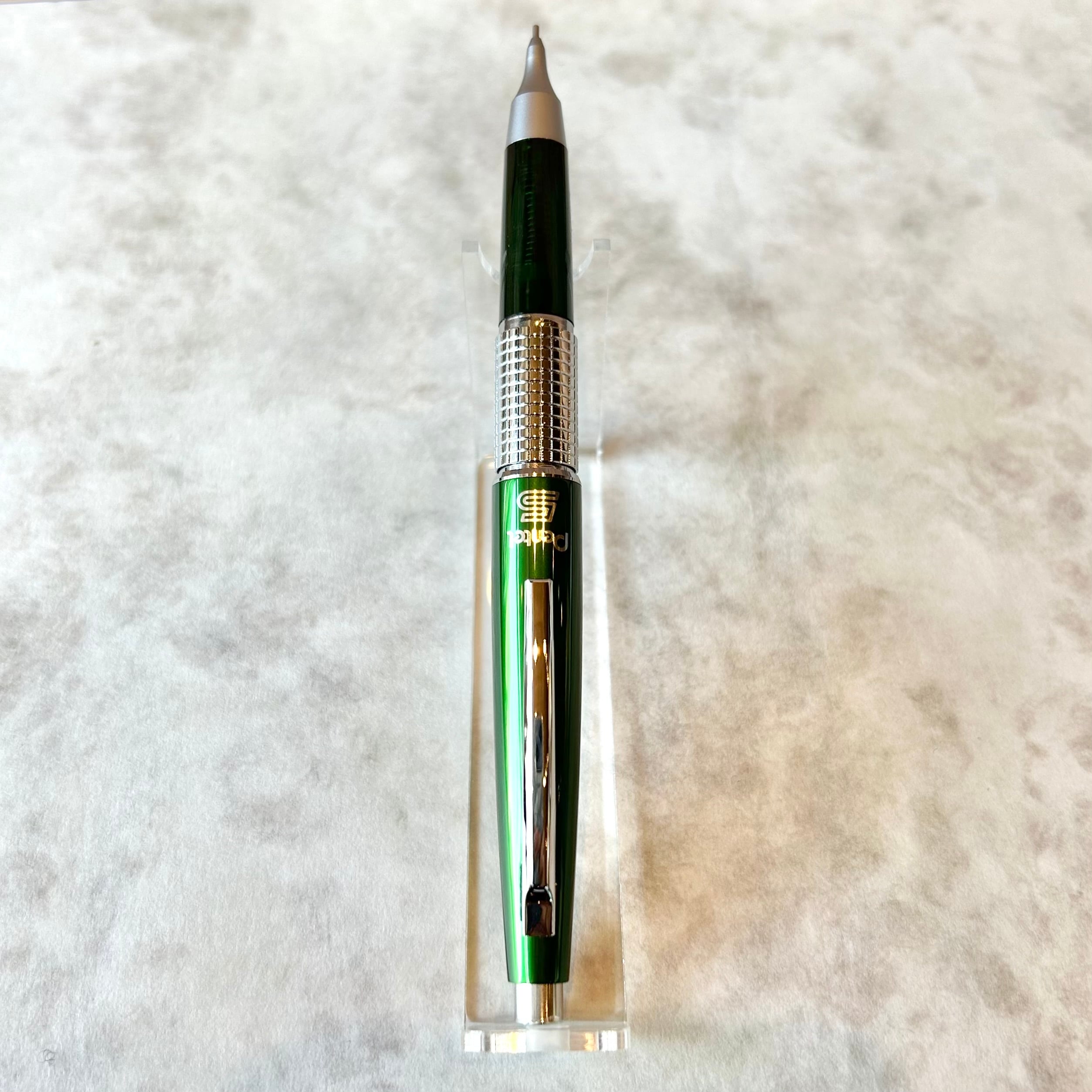 限定品】ぺんてる「KERRY」シャープペンシル／レトログリーン（紀寺