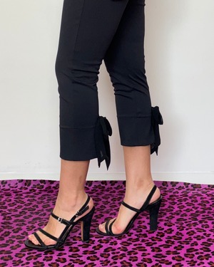 INGEBORG cropped bow pants