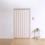 つっぱりアコーディオンカーテン 100×174cm 麻混仕様