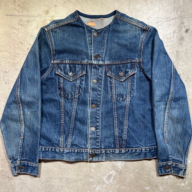 60's~ LEVI'S リーバイス 70505-0217 ノーカラーカスタムデニム