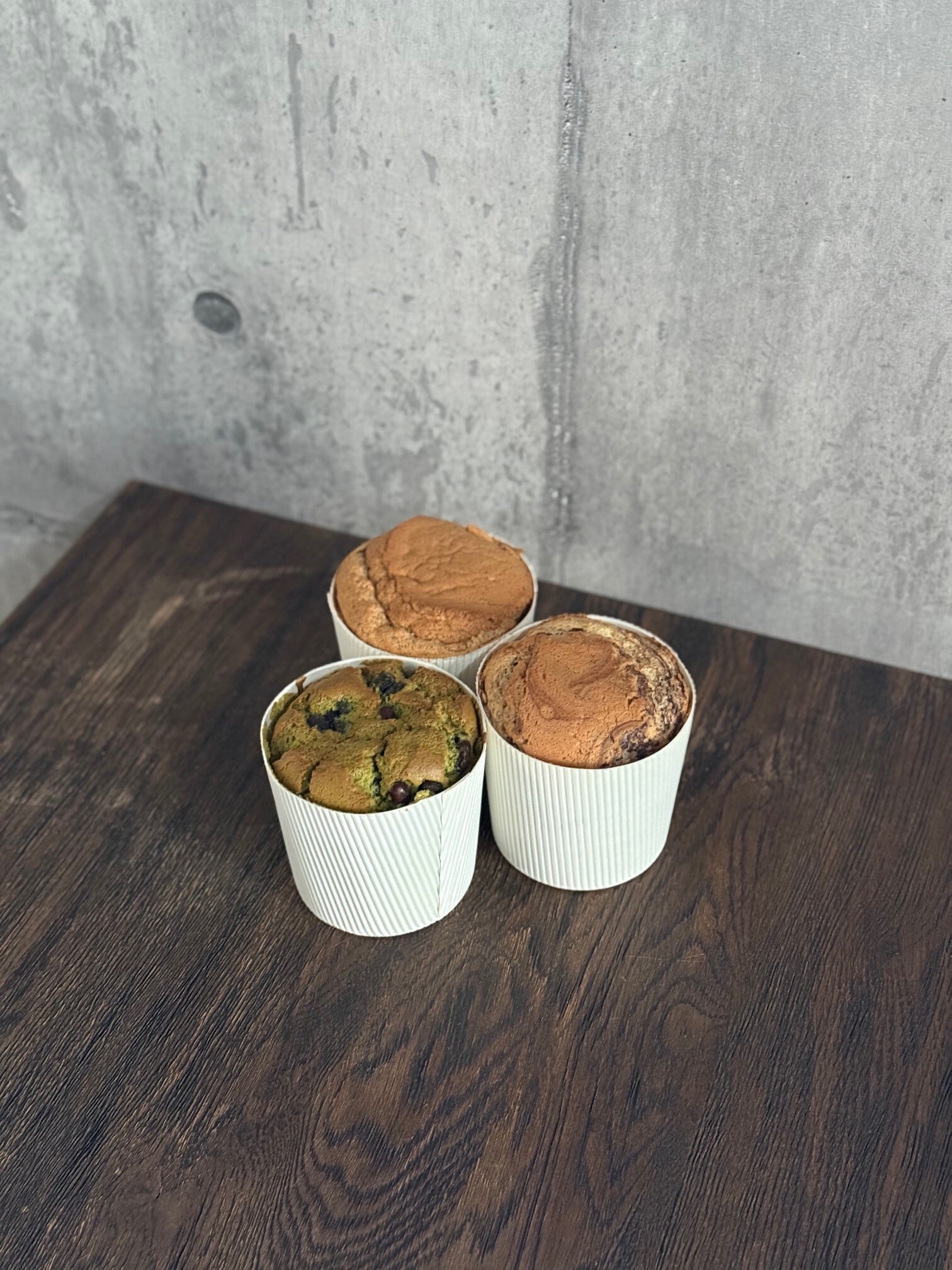 シフォンケーキ3個セット  ※注文時、備考欄にご希望の組み合わせをご記入ください【11/7より順次発送】