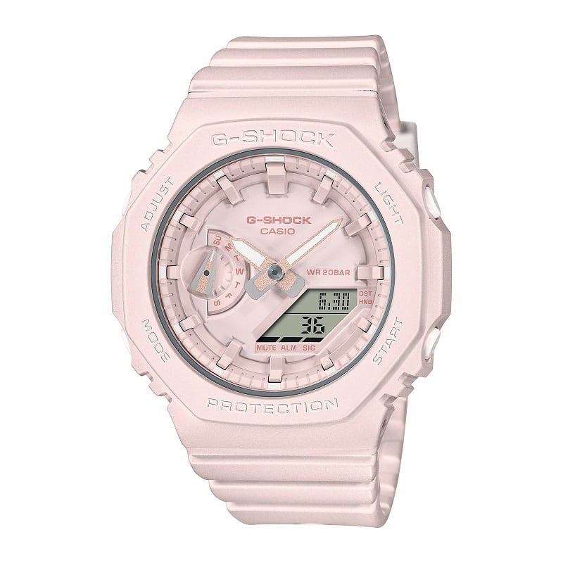 特価 カシオ G-SHOCK GMA-S2100BA-4AJF ミッドサイズ ピンク カシオーク レディース腕時計  栗田時計店(1966年創業の正規販売店)