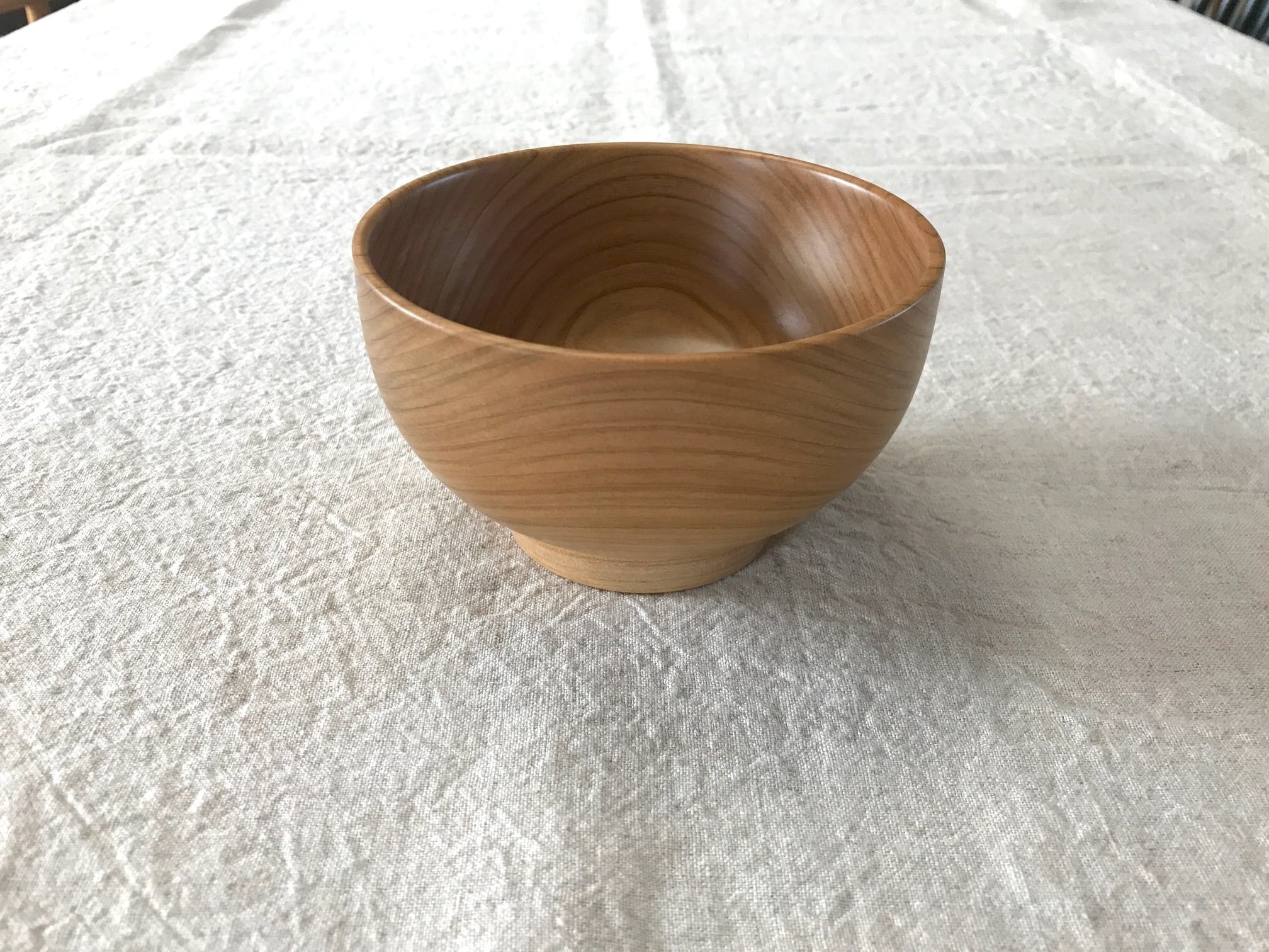 お椀 直径 13cm | 工房 十勝の木のうつわ web shop