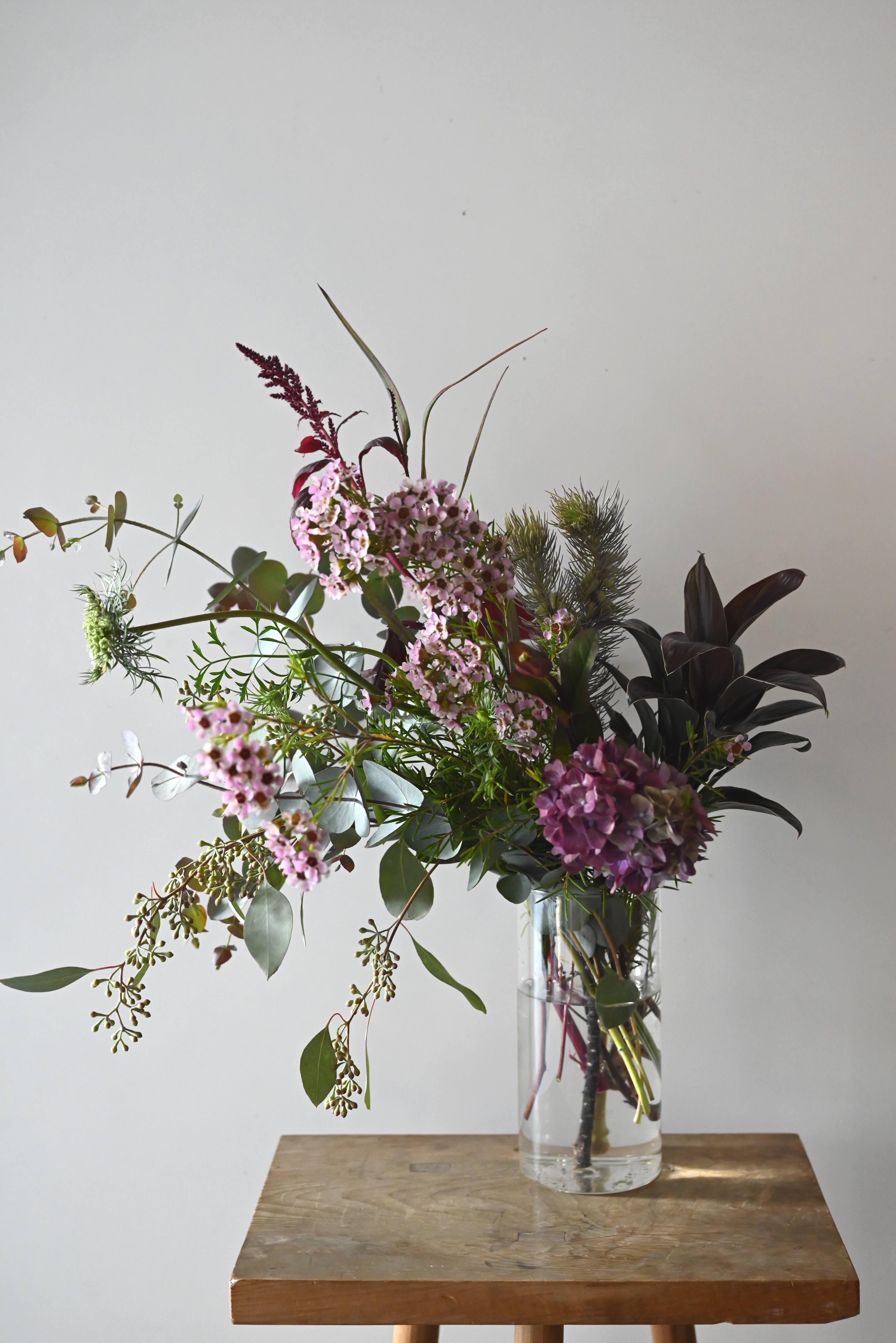 【送料無料】季節の切り花お届け便(12月、1月、2月、3月、4月、5月の計6回)