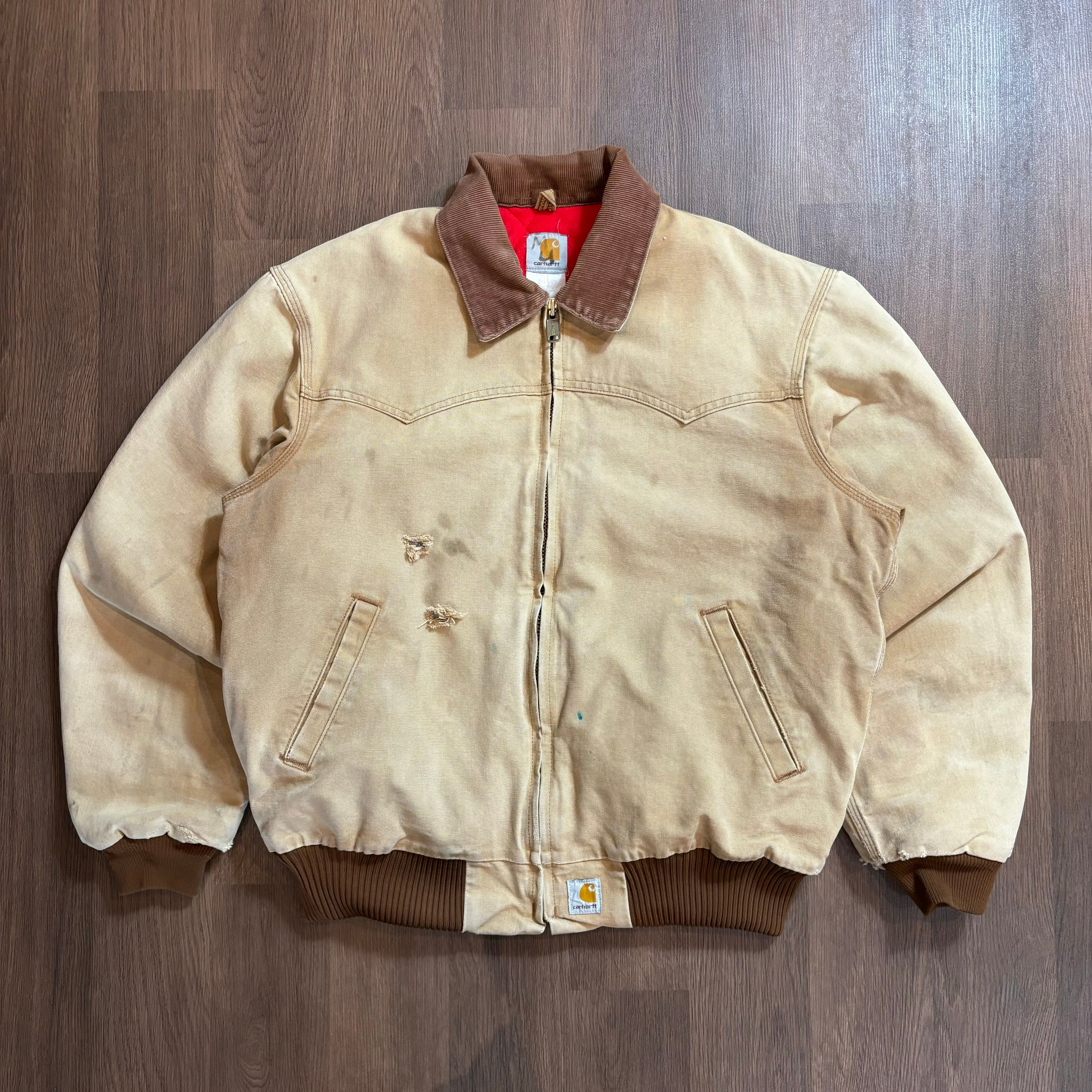 carhartt サンタフェジャケット リアルダメージ