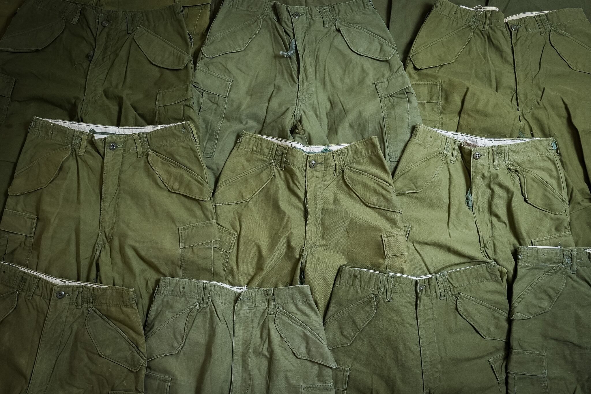 S-R】U.S.Army M-65 Field Trousers Aluminum Zipper 