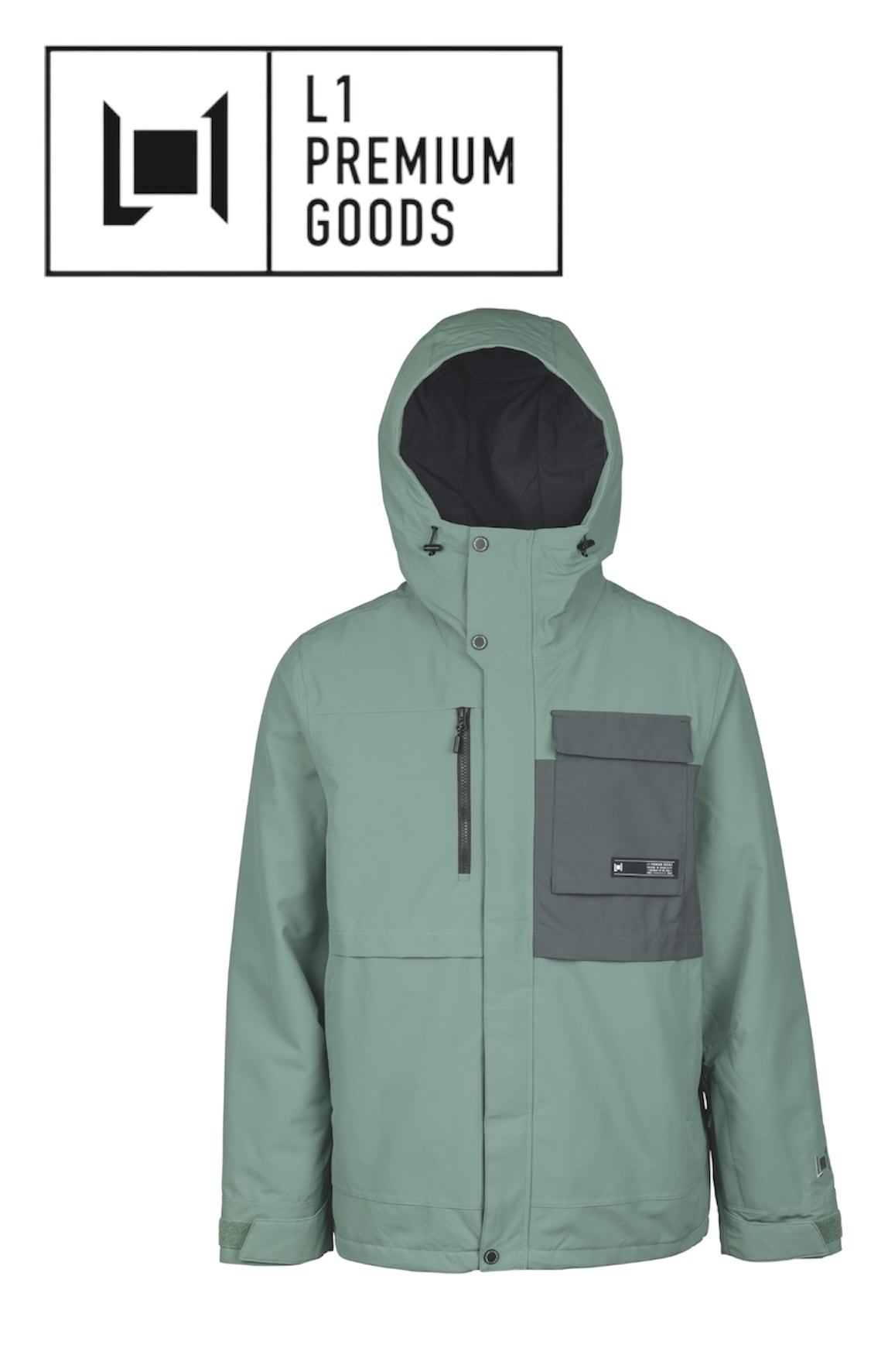 25/26 L1 PremiumGoods RankinJacket SAGE / CARBON | SnowboardShop