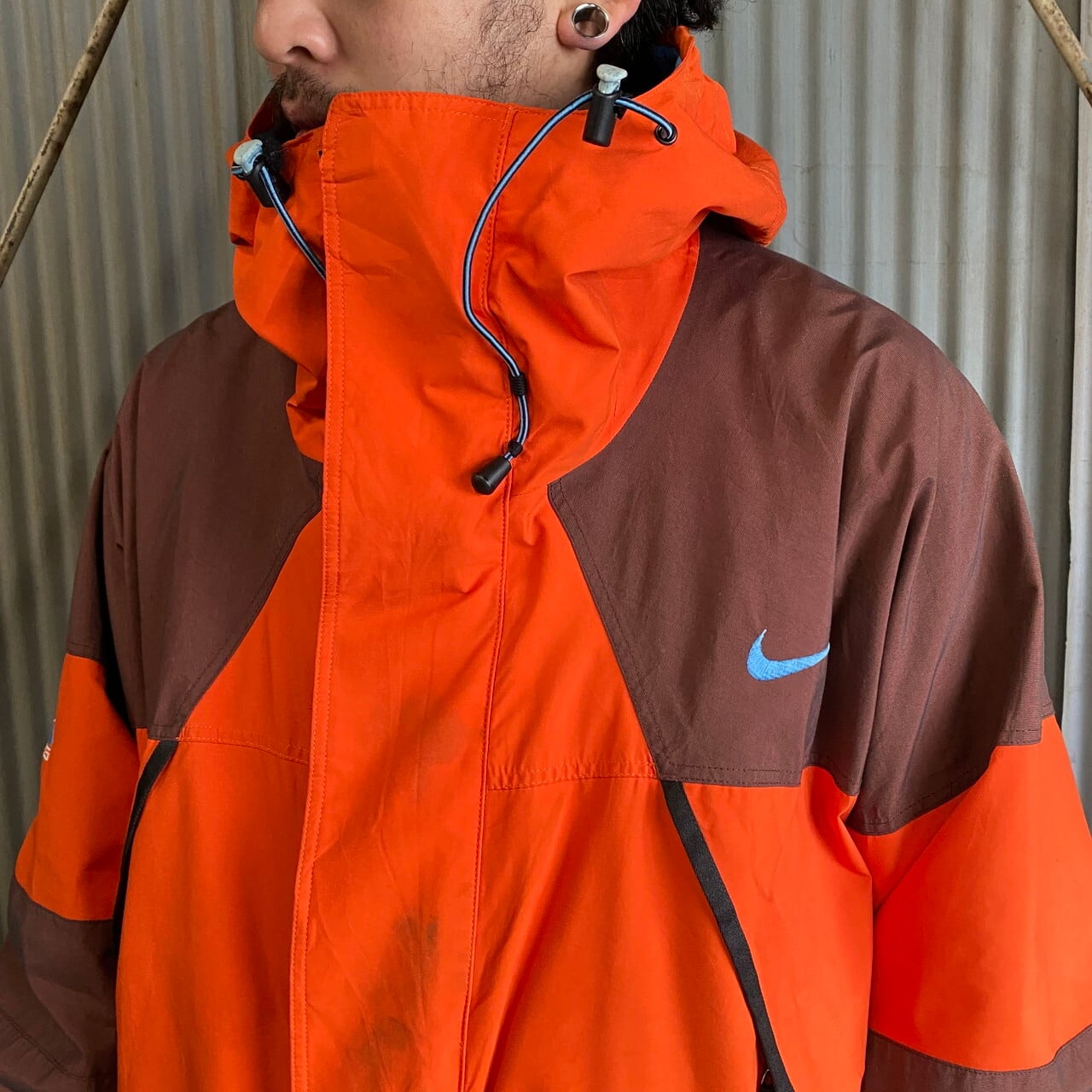 NIKE　ナイキ　ACG マウンテンパーカー　オレンジ　90S Lサイズ