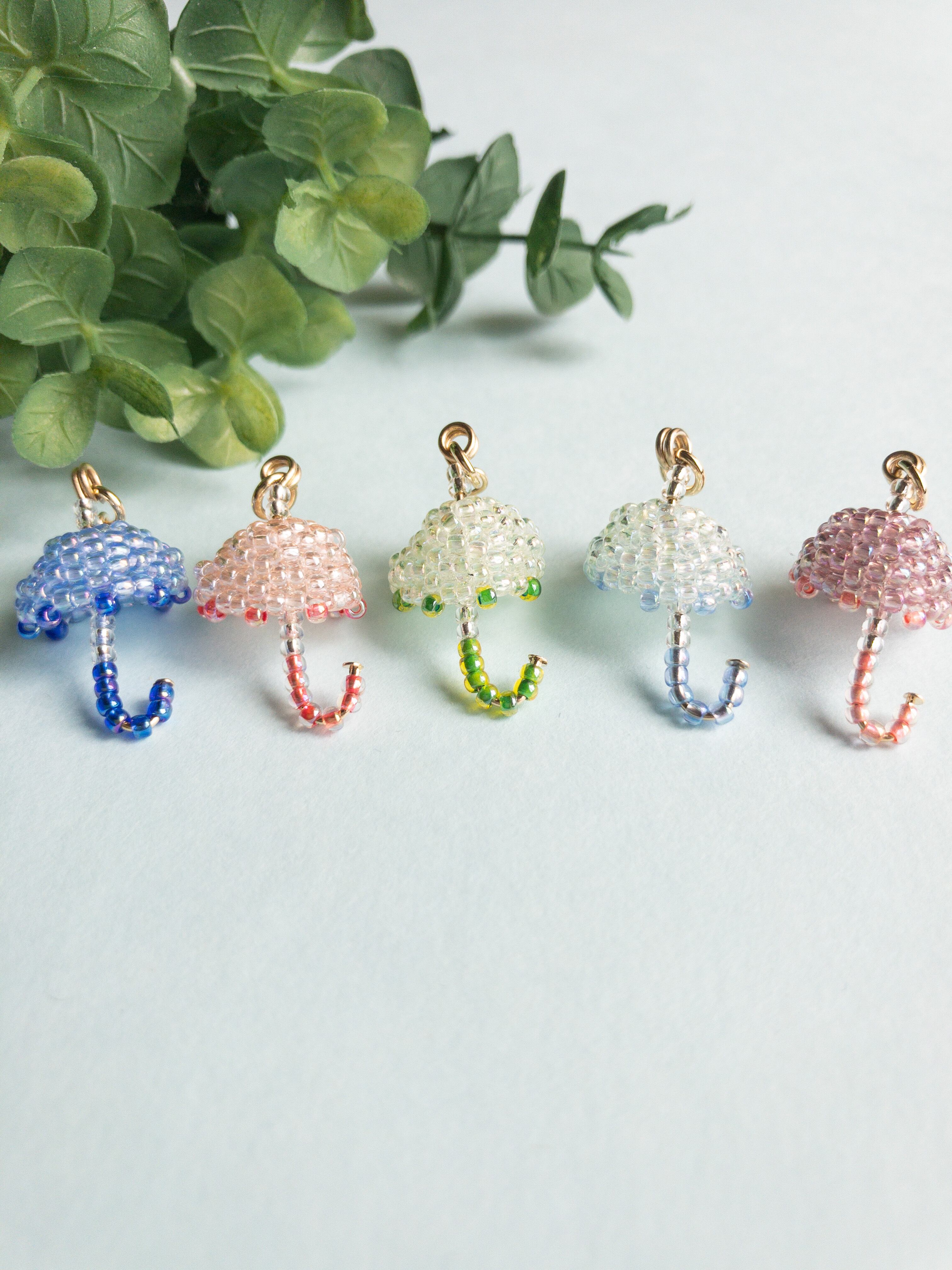 選べる]てるてる坊主とカサのピアス＆イヤリング | うさのひみつきち