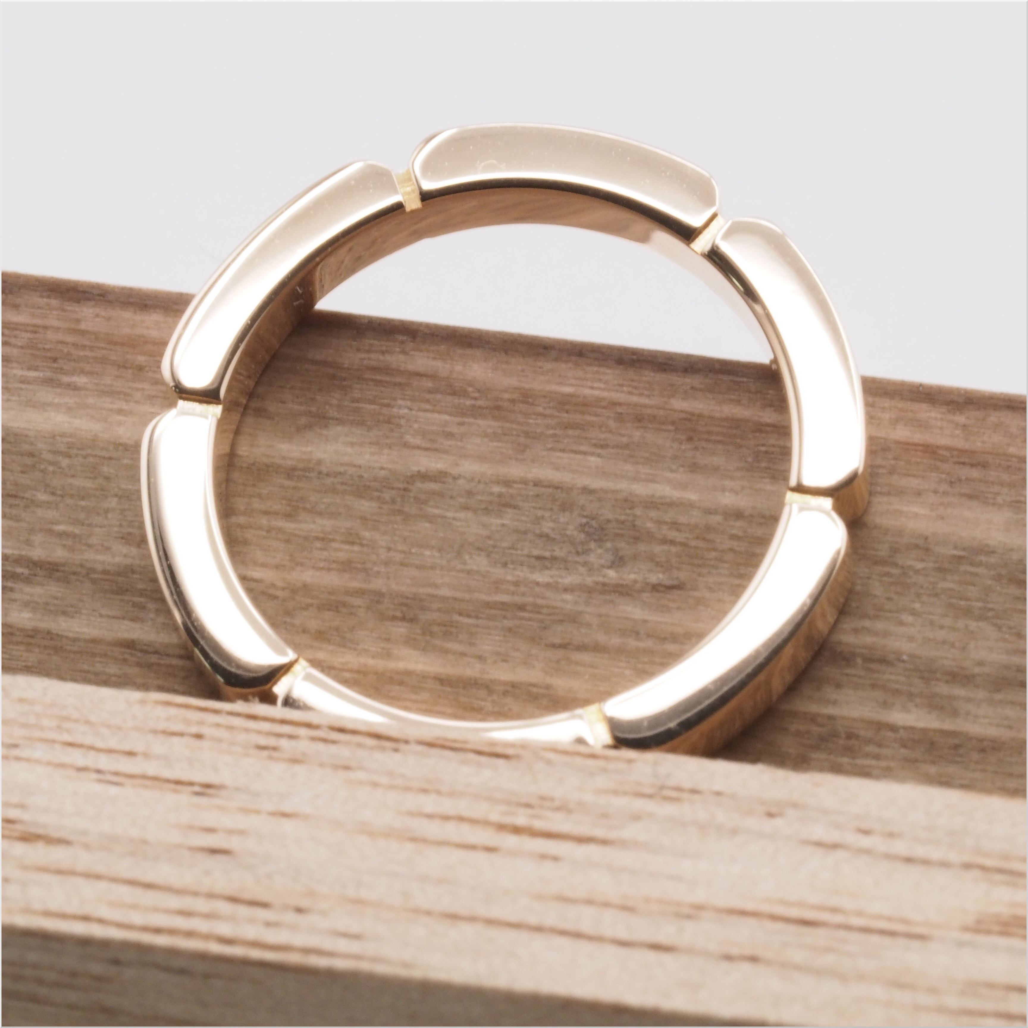 Cartier カルティエ マイヨン パンテール リング 4Pダイヤ #47(約7号