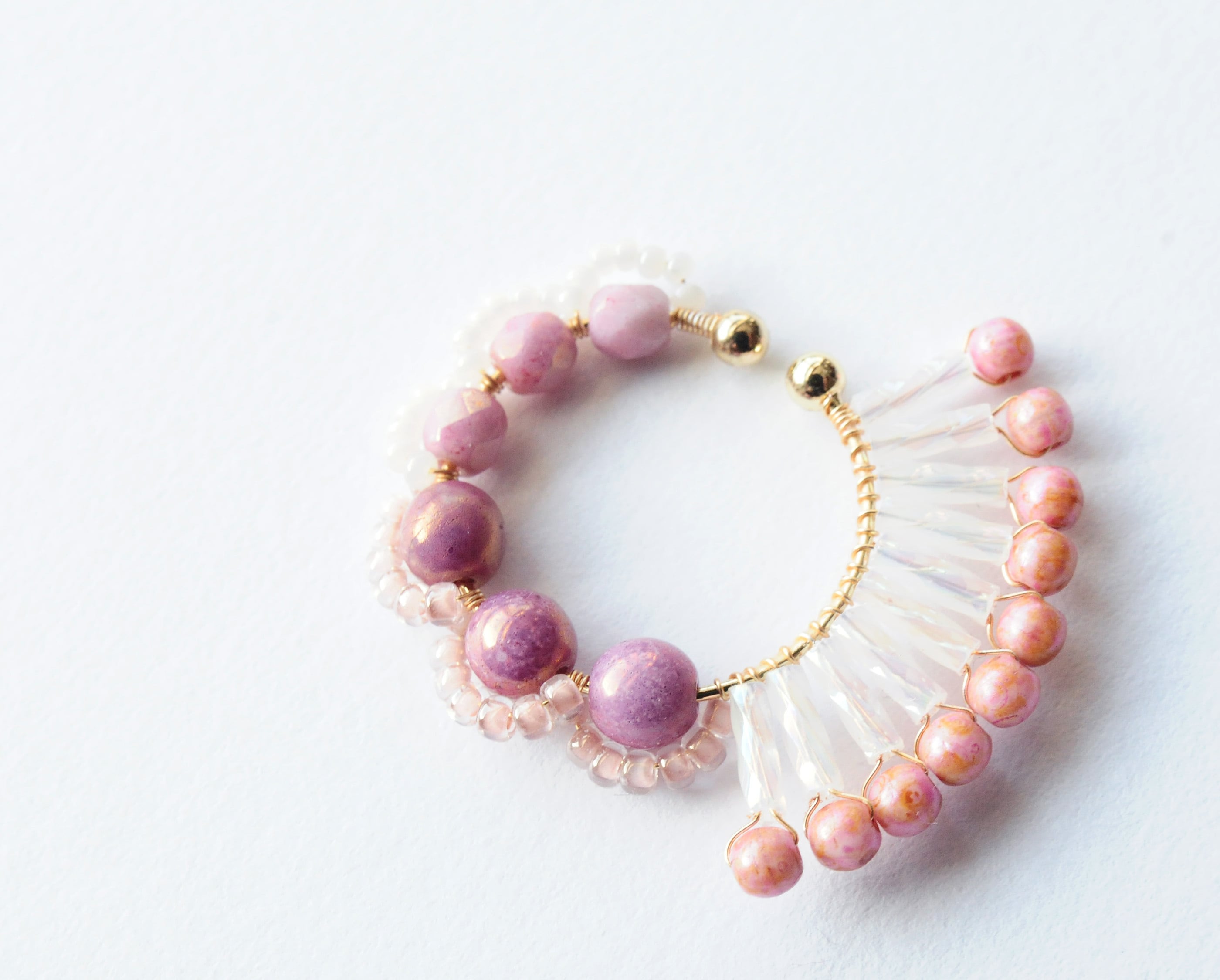 ＜Rollo～イロヅクビジュー～＞イヤーカフ『 ハミングバード/hummingbird 』<SAKURA68>