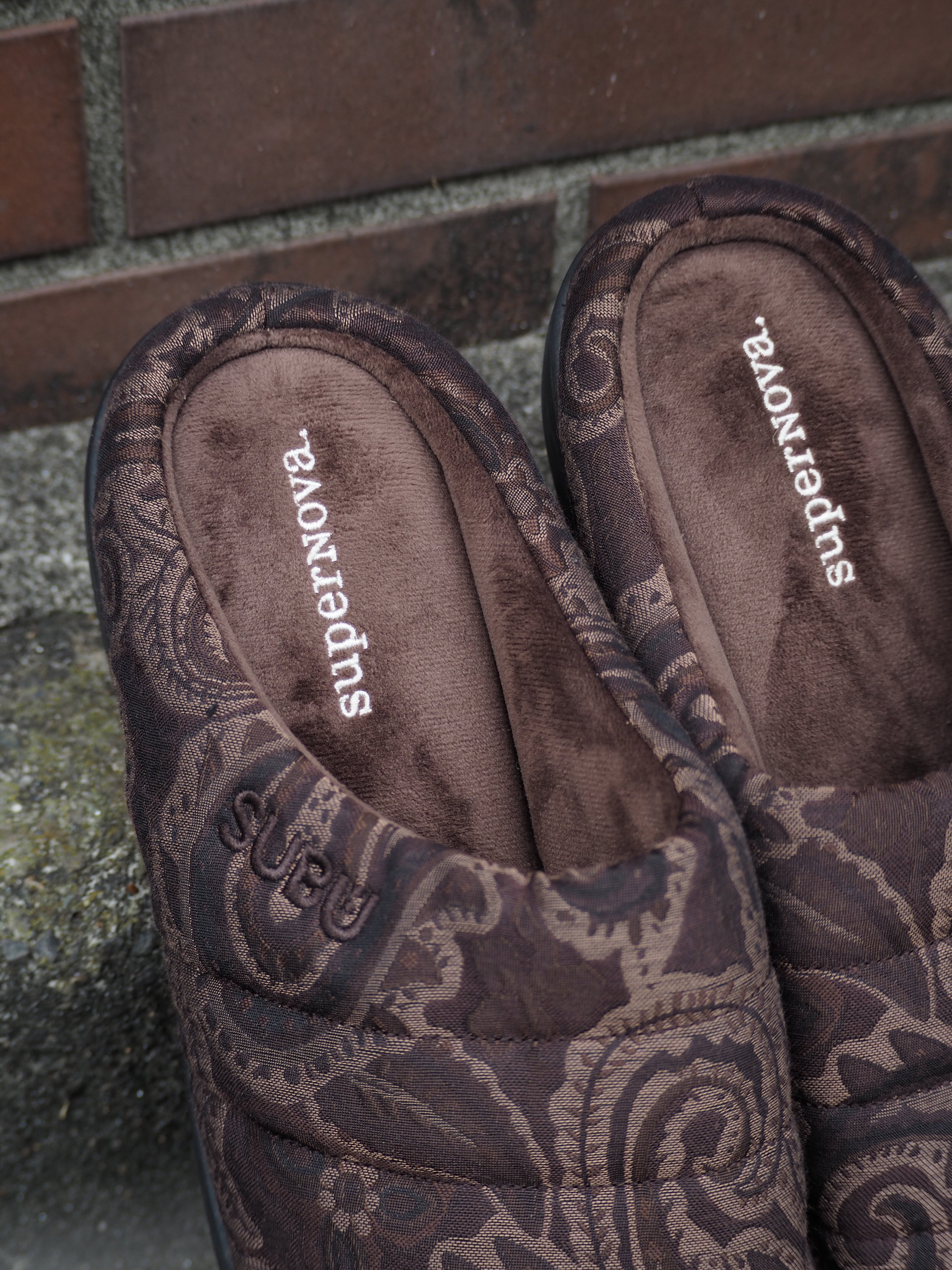 SUBU x superNova. - Paisley Jacquard / Brown | novastore(ノヴァ