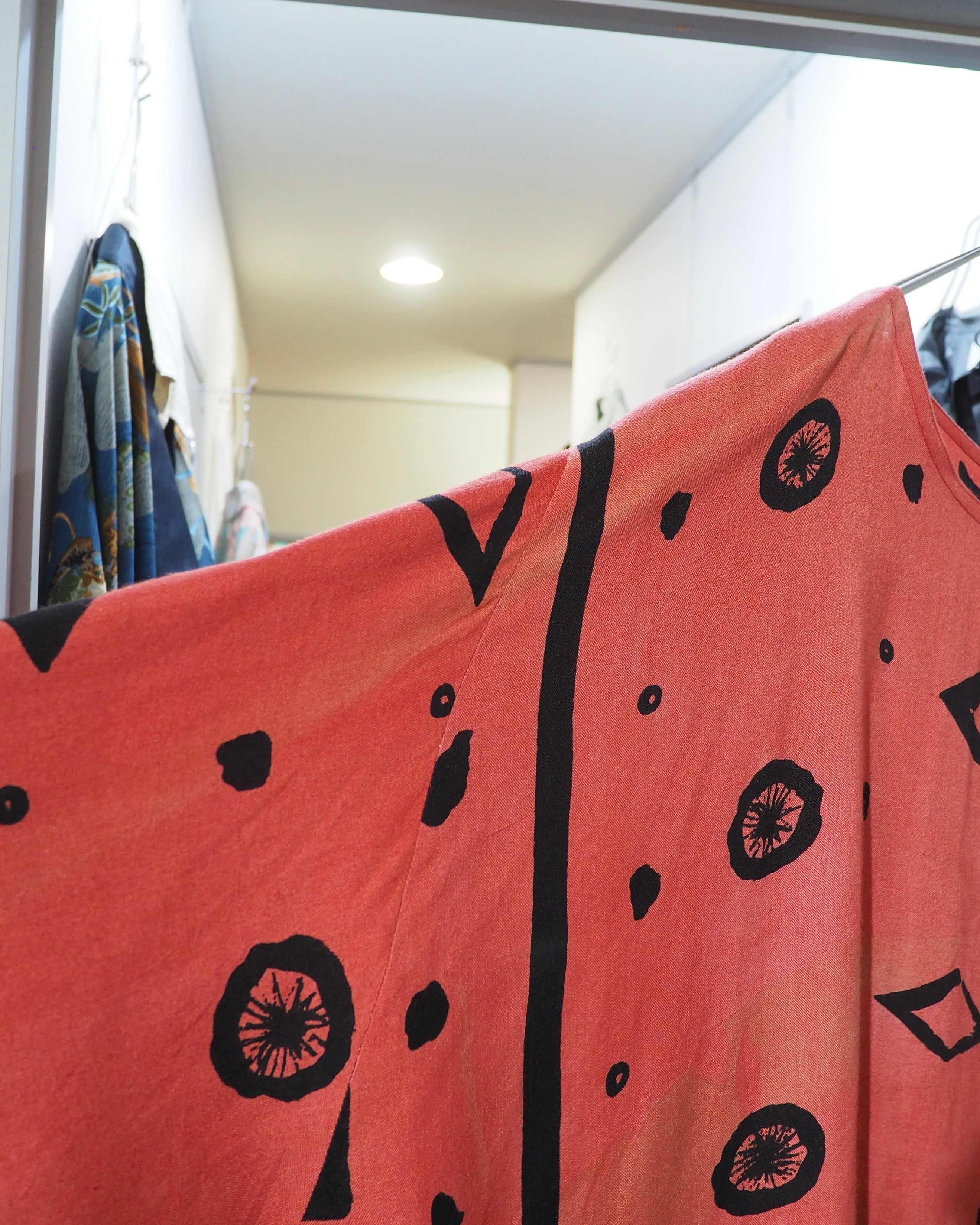 Poisonous Ethnic patterns × Charm custom vintage loose Dolman Sleeve Tee