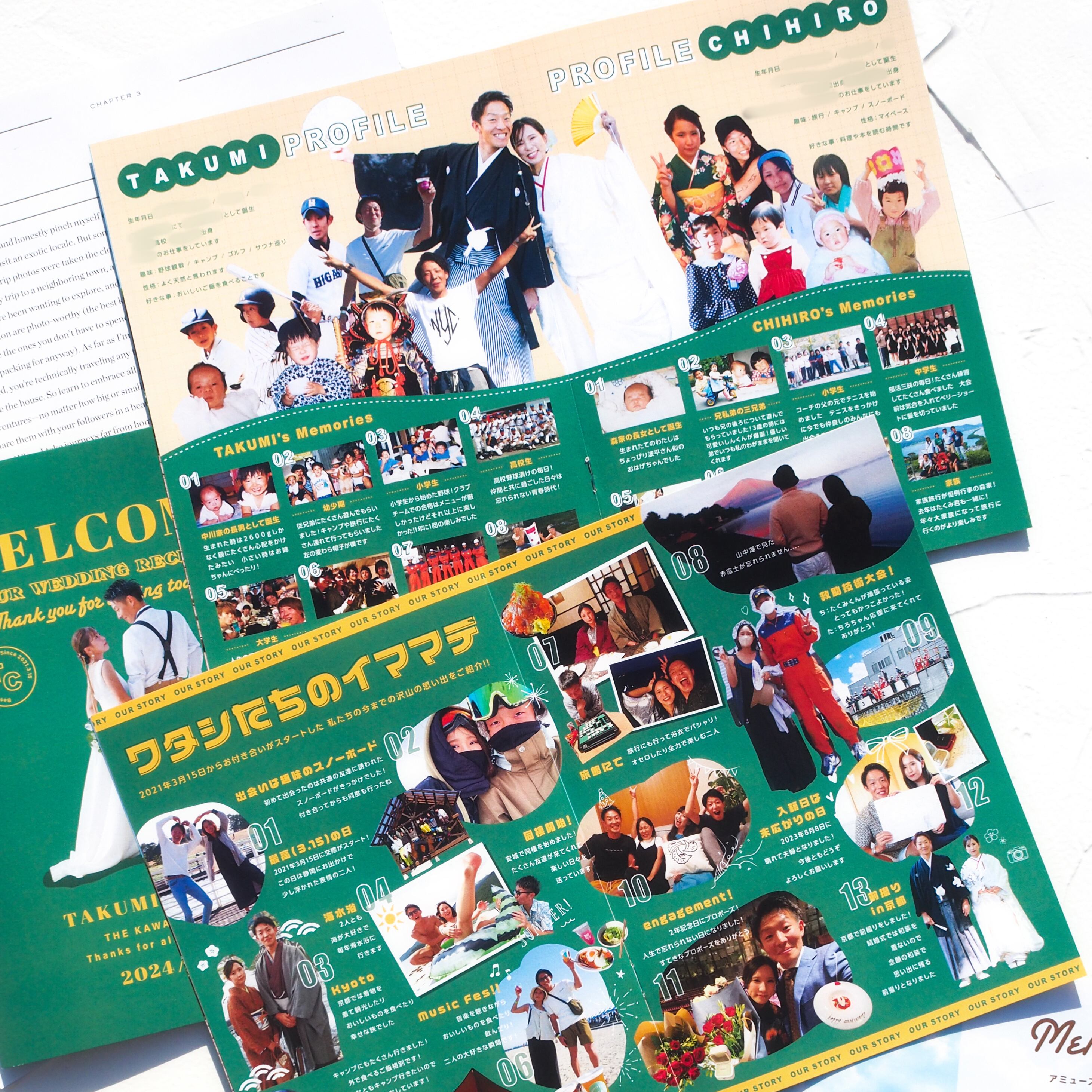 フルオーダー｜プロフィールブック｜40部：40500円〜 | Cuchunmyu