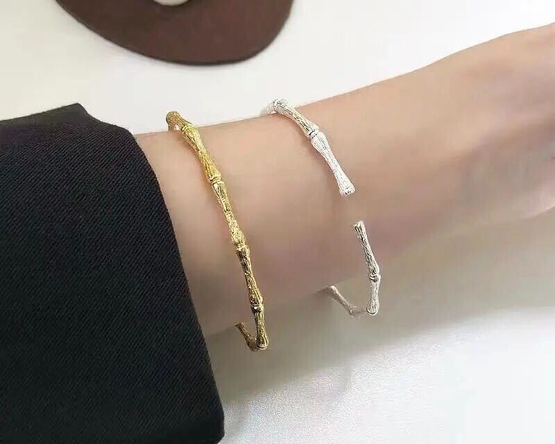 【17】ブレスレット / ゴールド / シルバー / サイズフリー