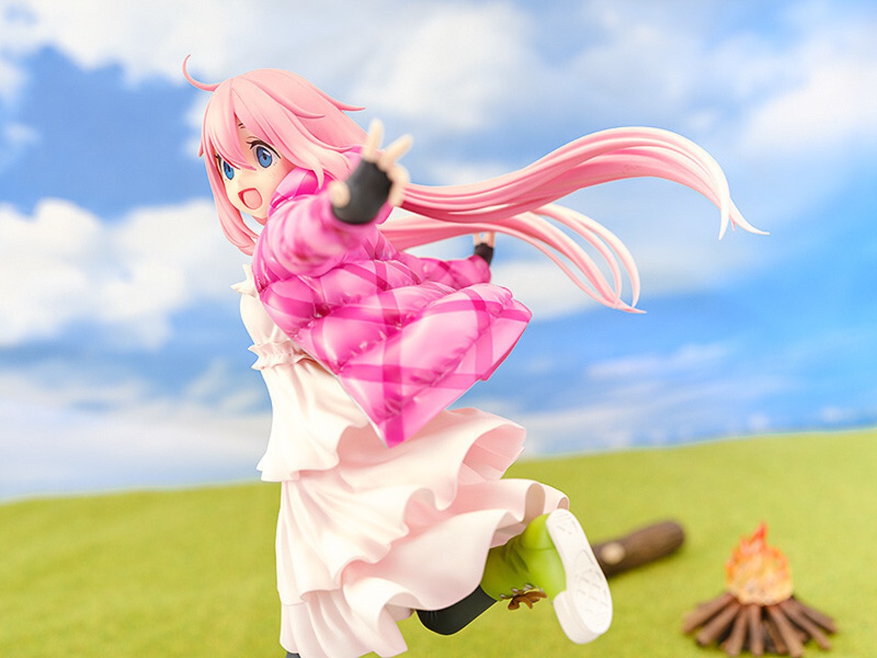 ウイング(Wing) ゆるキャン△ 各務原なでしこ 1/7スケール ABS&PVC製 