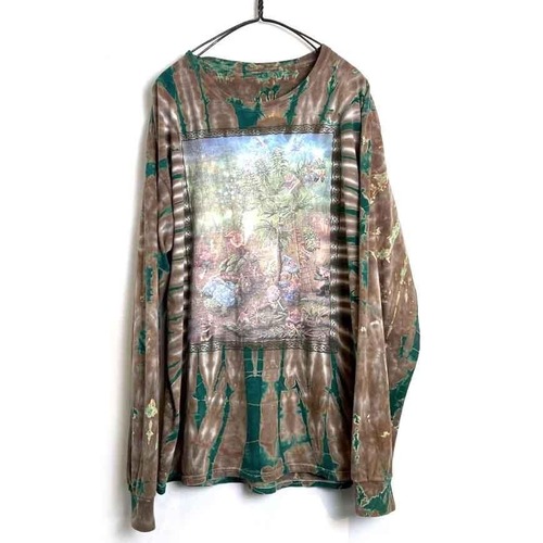[GNOME GROWN] Vintage L/S tie-dye T-shirt [2000s-] Vintage Tie Dye Long Sleeve Tee