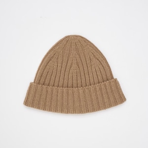 loomer (ルーマー) Cashmere Knit Cap (帽子) [Black/Camel]