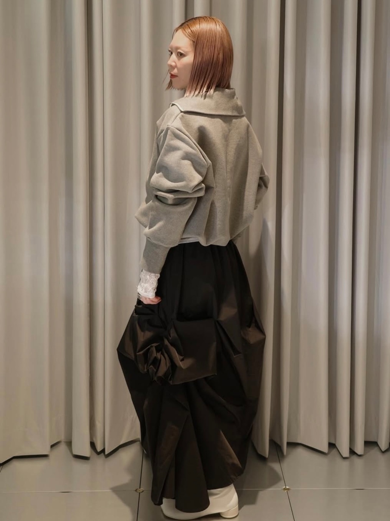 【25AW】JUN MIKAMI ジュン ミカミ / ハーフジップPO - 5