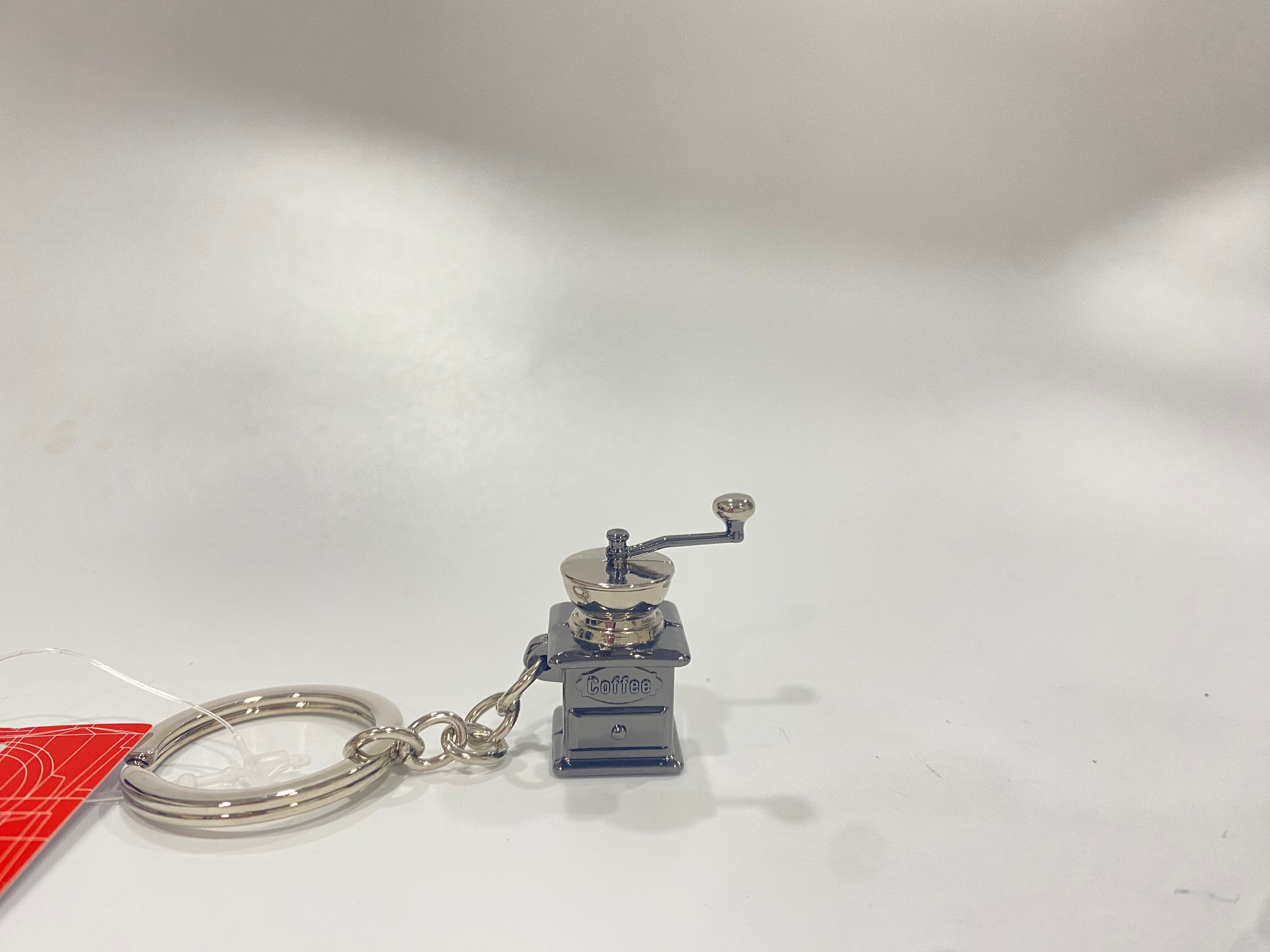 キーホルダー コーヒー器具 モチーフ ミル ミルクピッチャー ケトル