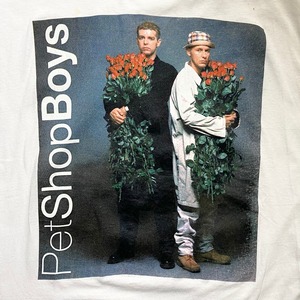 vintage 1990’s PET SHOP BOYS music tour tee “performance”
