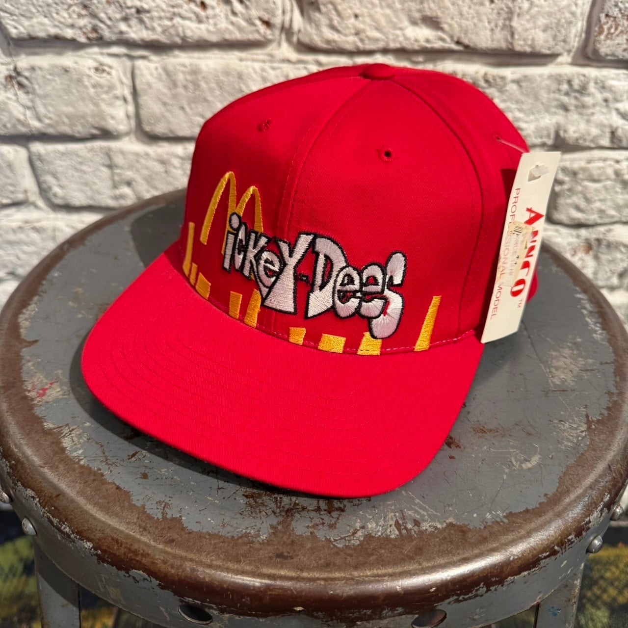 90s McDonald x Mickey Cap Dead Stock | BerBerJin / & BerBerJin