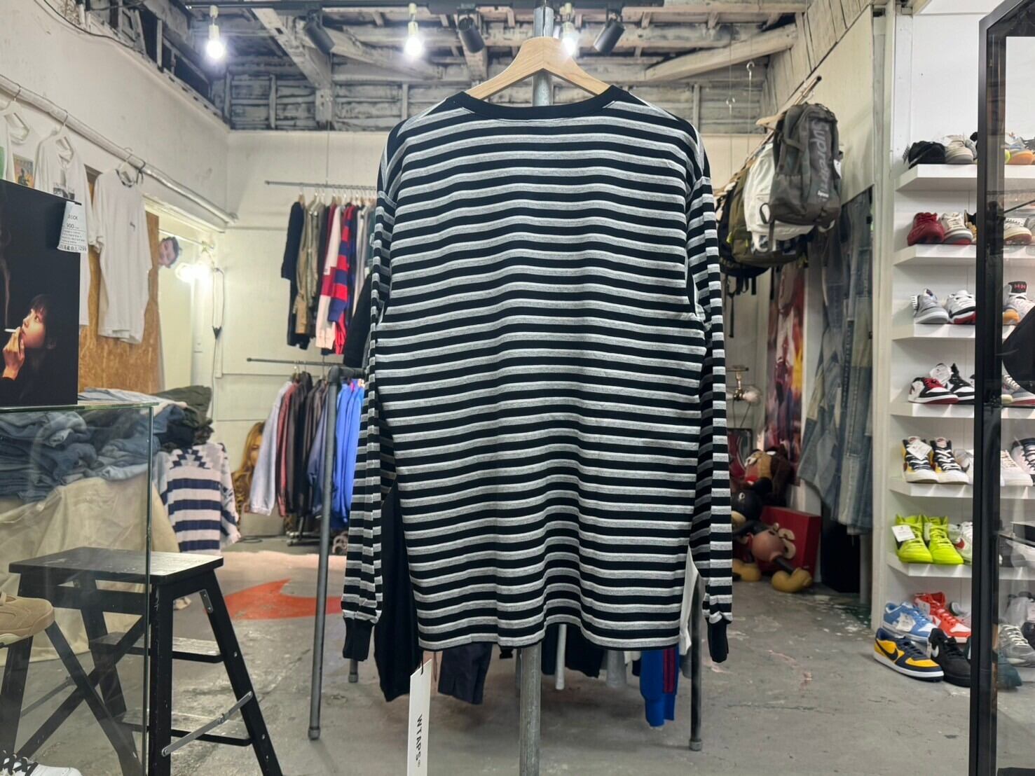 WTAPS VASQUE LS TEE COTTON BLACK 01 201ATDT-CSM28 43859 | BRAND  