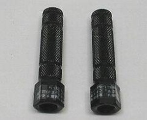 【新着特価】ハブステップ（黒）2本セット