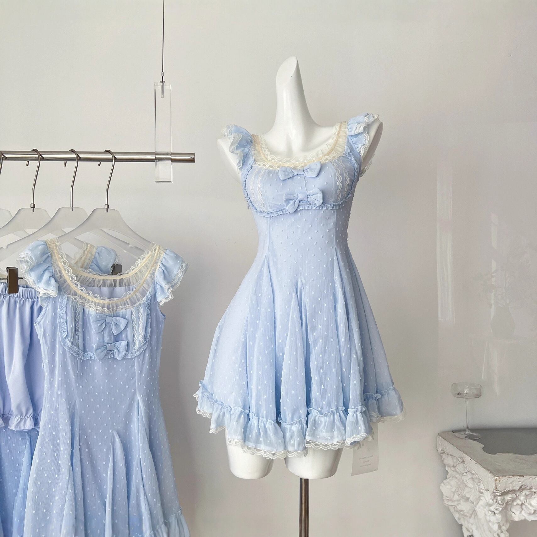 【dress】ドッキングデートワンピース M33178