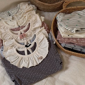 【BABY&KID】春作可愛いプリントパジャマセット