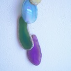 Rainbow Drops 09 - アゲートヒーリングチャイム / Agate Sun Catcher Wind Chime 326